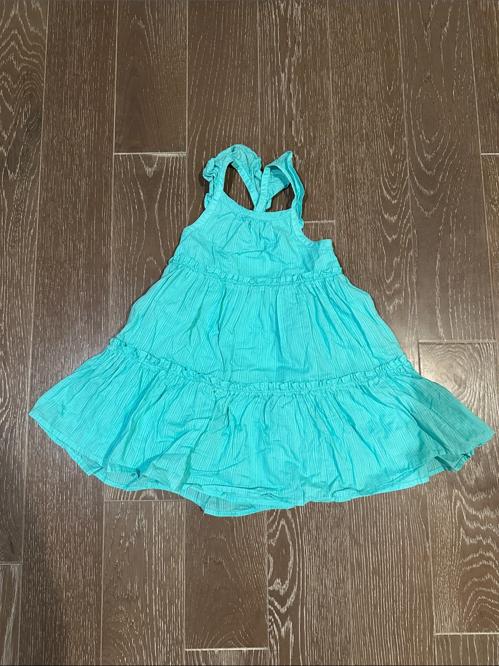 Joie Girls Turquoise Tiered Sundress